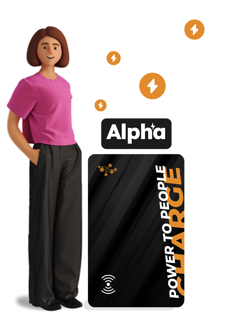 Alpha RFID Card: Simplify your EV charging experience